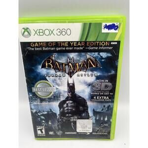 Batman Arkham Asylum (Microsoft Xbox 360, 2010) - Tested